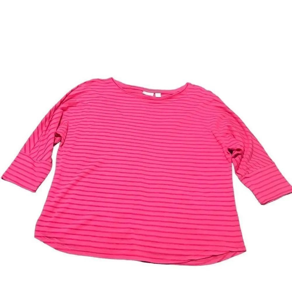 Chico’s Short sleeve blouse size to     A207